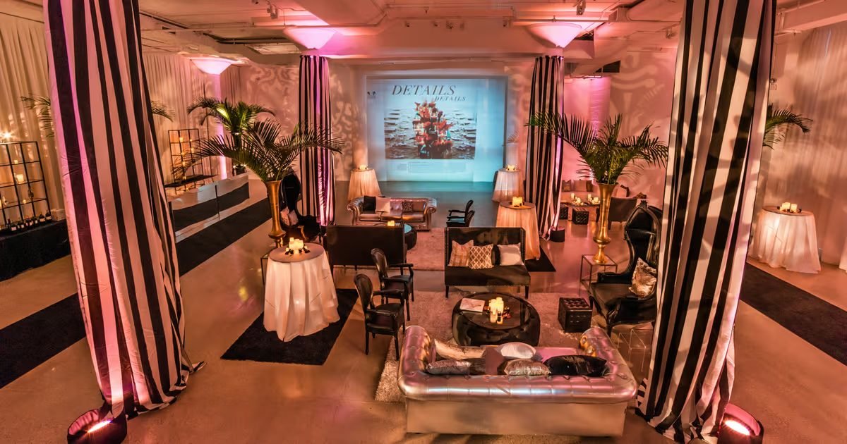 Stage design — immersive guest experience